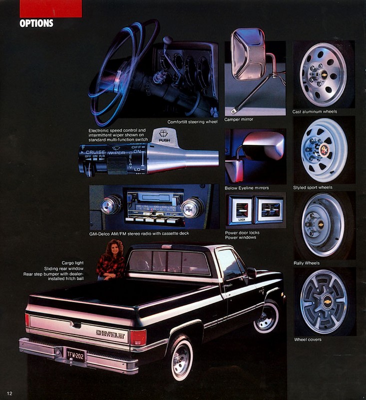 1984 Chevrolet Full-Size Pickups Brochure Page 5
